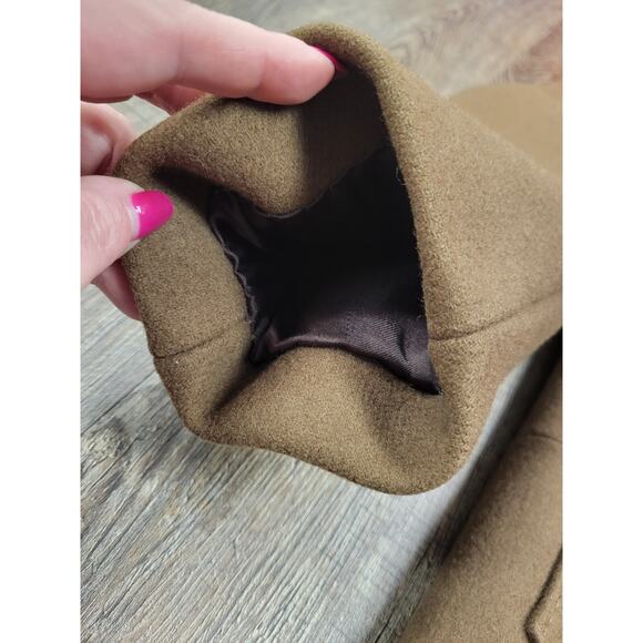 LodenFrey Vienna Austria Brown Original Model 46R Button Coat Jacket NEW Vintage - Picture 2 of 4